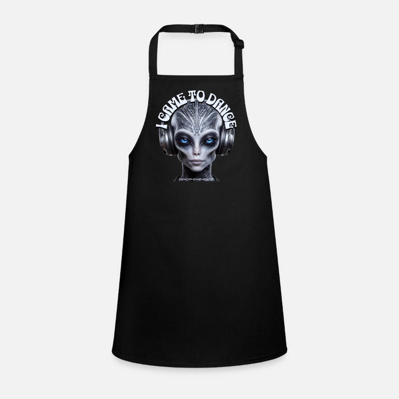 I CAME TO DANCE - Cool Humanoid with Headphones! Children's Apron