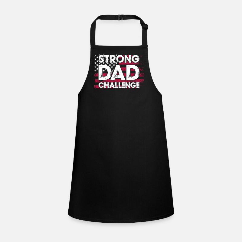 Strong Dad Challenge Children's Apron