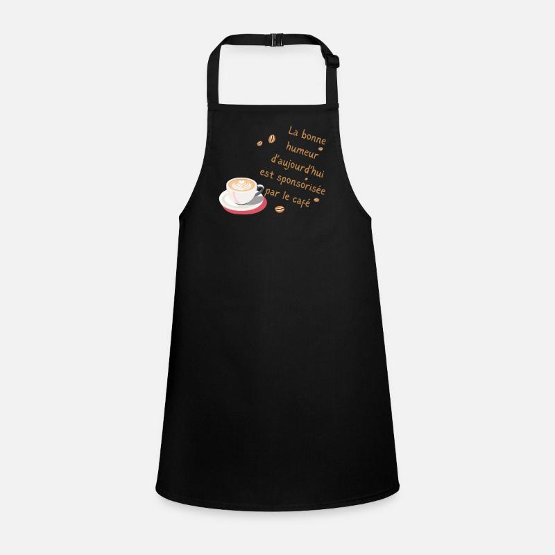 Laughter Coffee Guaranteed Children's Apron
