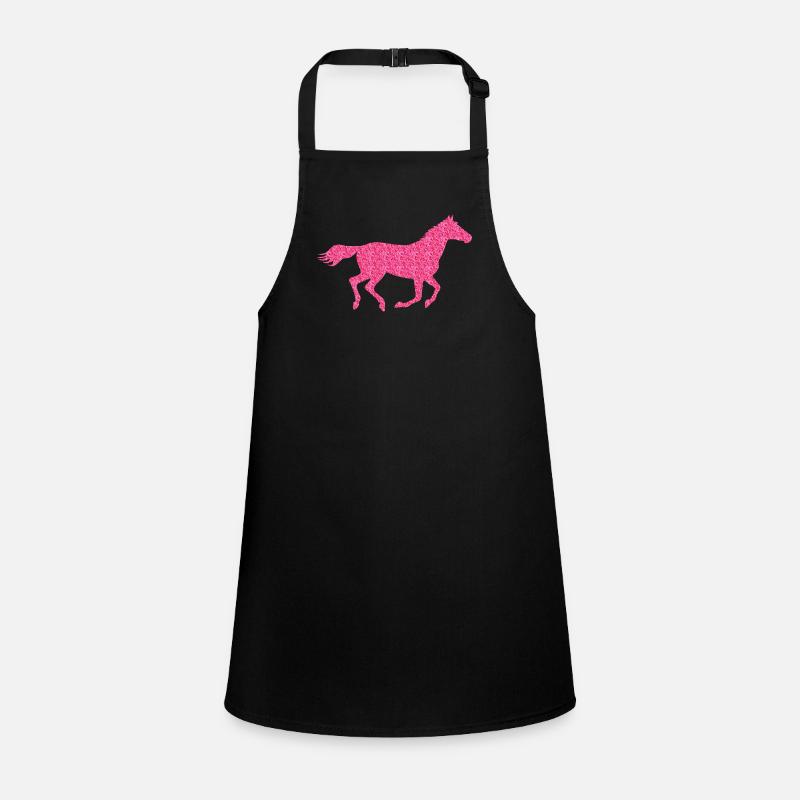 glitter horse Children's Apron