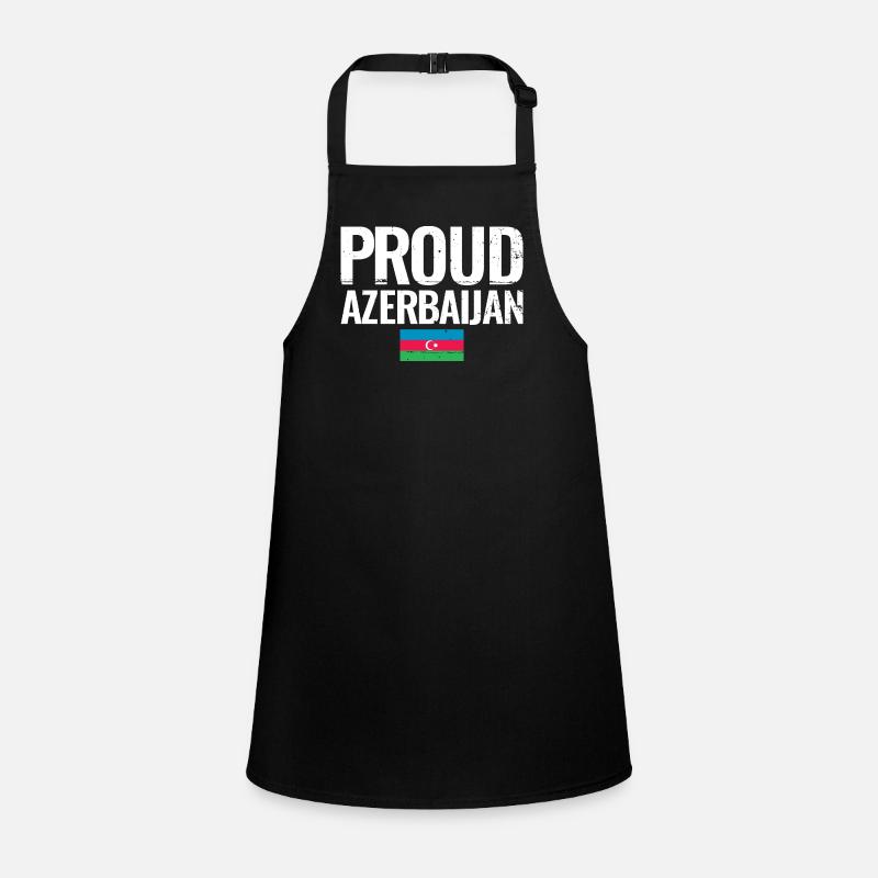 Proud Azerbaijan Azerbaijan Flag Children's Apron