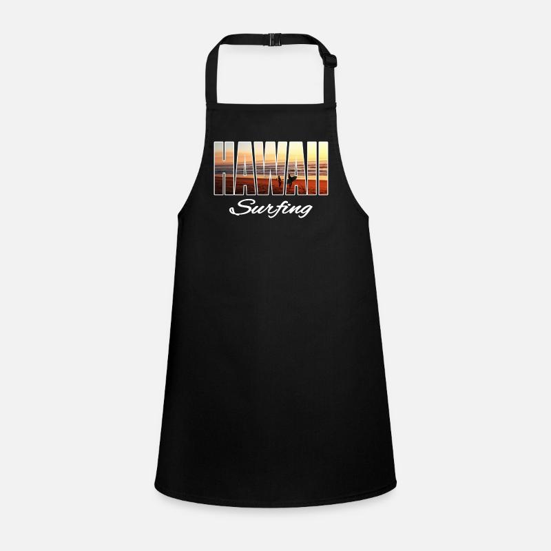 hawaii surfing Children's Apron