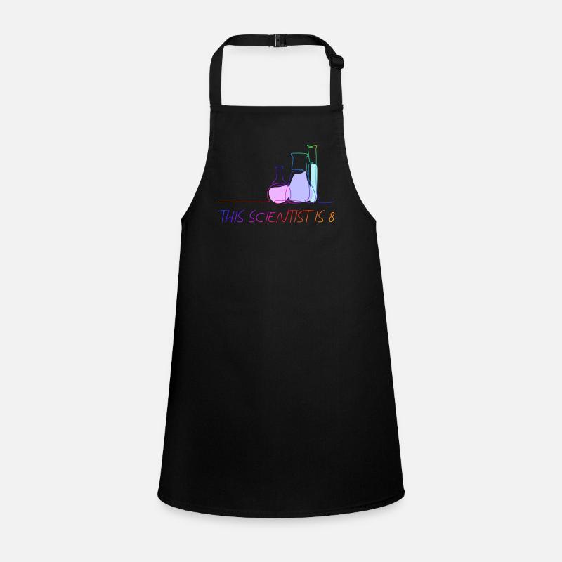 Scientist Birthday Eight Science Children's Apron