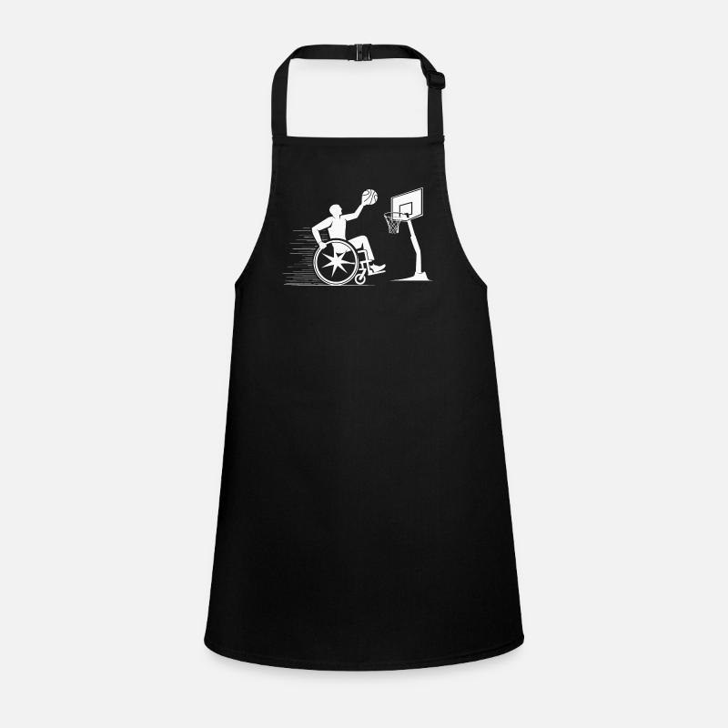 Rollstuhl Basketball Geschenk Schürze für Kinder