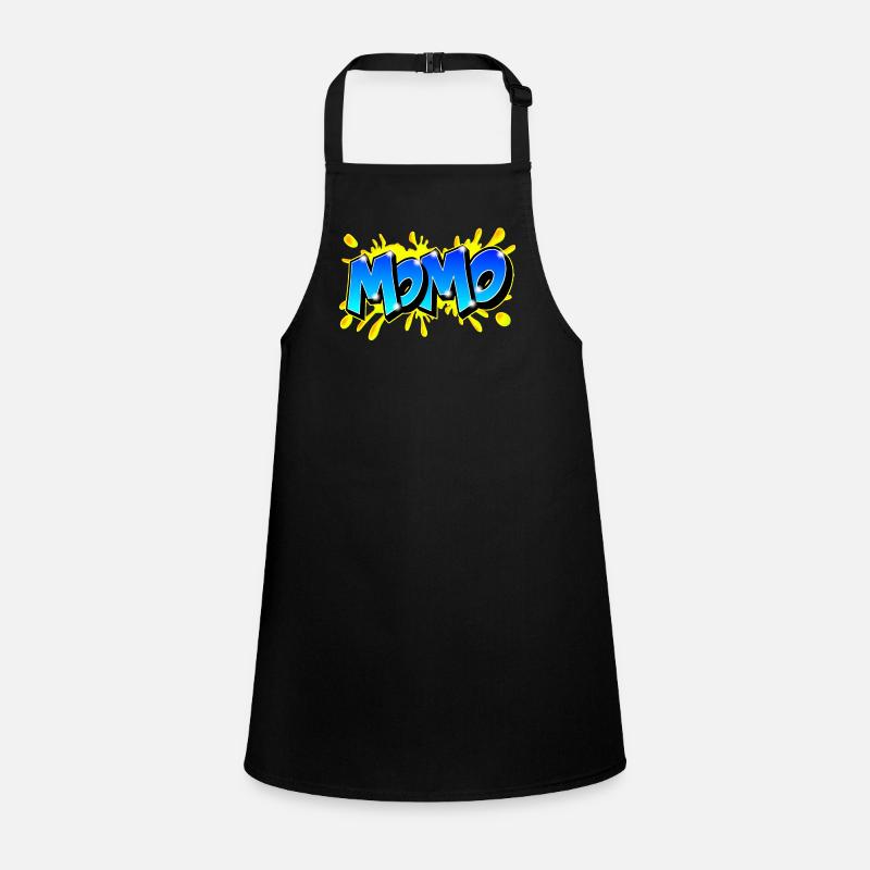 Graffiti Name MOMO printable on evrything Children's Apron