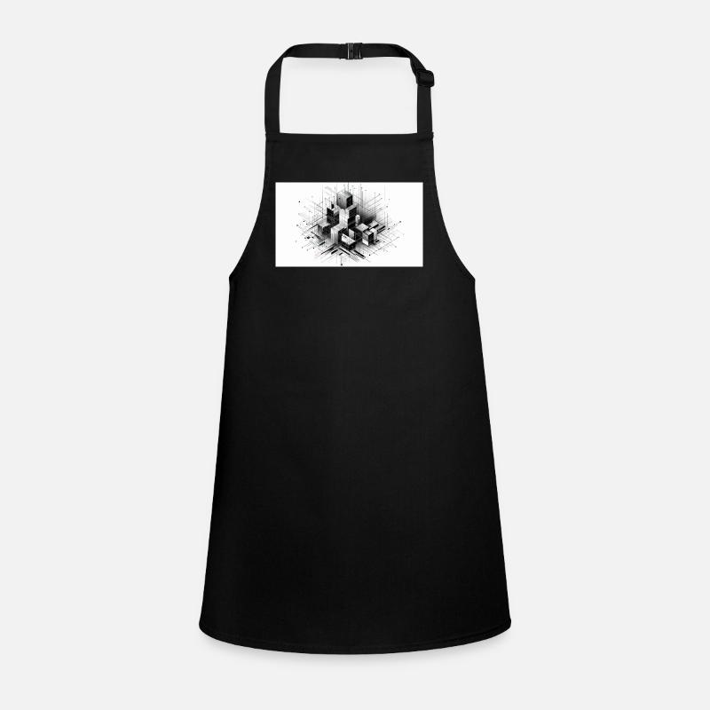Abstract boxes Children's Apron