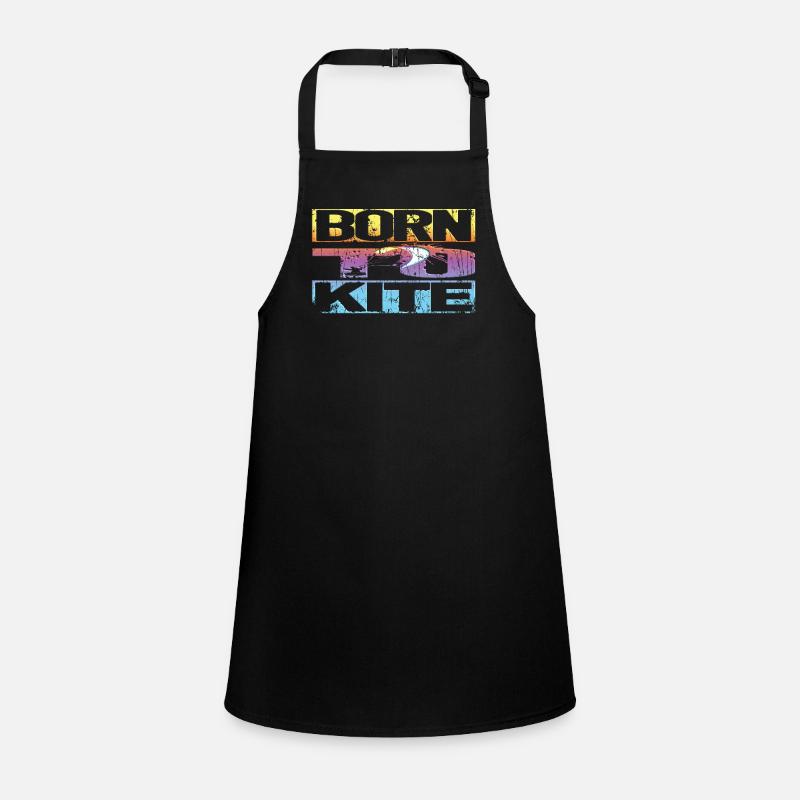 Kitesurfing Retro Children's Apron