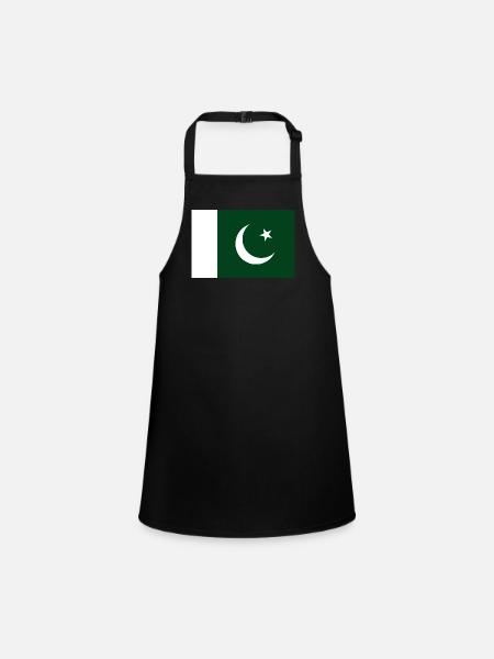 Pakistan - Tablier Enfant - noir - Devant