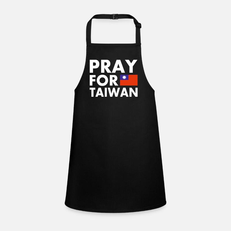 Pray for taiwan Tablier Enfant