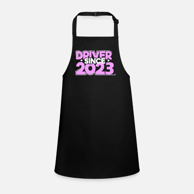 Driver's license 2023 driving test passed gift Children's Apron