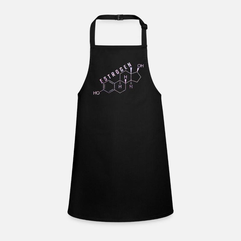 estrogen molecule Children's Apron