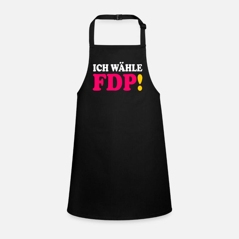 Fdp - ich wähle fdp Schürze für Kinder