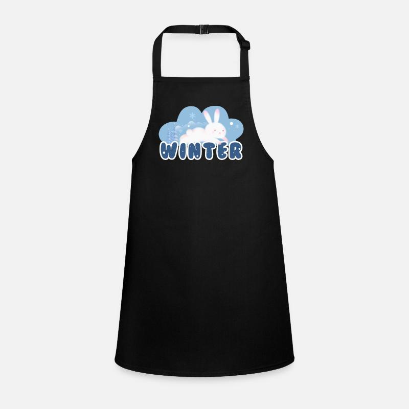 Winter Rabbit Children's Apron