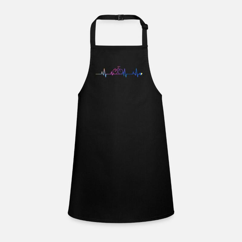 Bicycle Heart Gradient Children's Apron