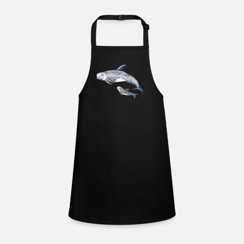 Risso - Grampus Dolphin - Dauphin Risso Schürze für Kinder
