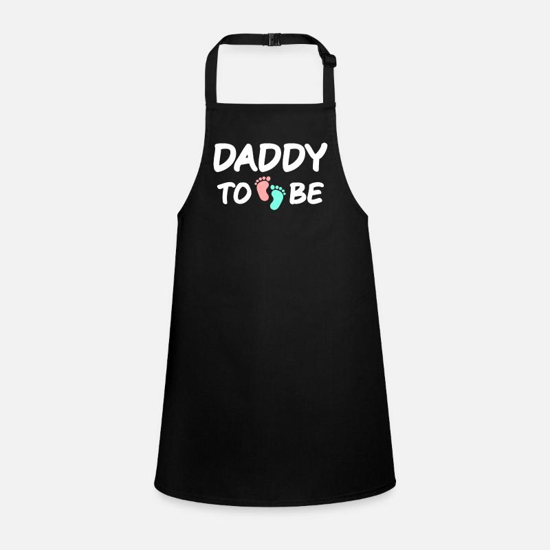 werdender Vater Väter - Daddy to be Babysprüche Schürze für Kinder