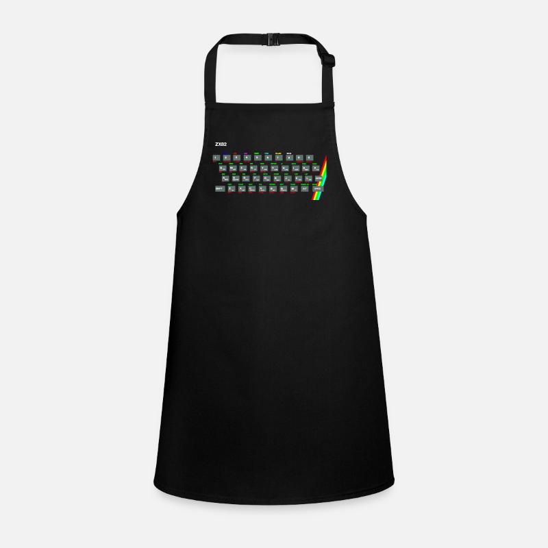 ZX81 (Zed-Ex) Spectrum Keyboard Children's Apron
