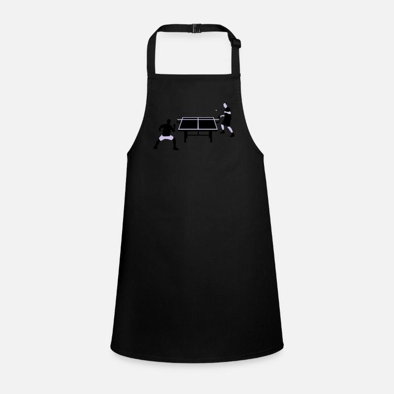 table_tennis_052012_c_2c - Children's Apron - black
