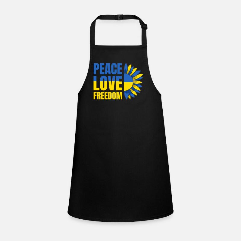 Ukraine Flag Peace Ukrainian Flag Peace Children's Apron