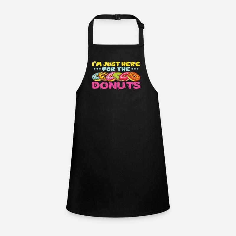 I ́m just here for the Donuts Children's Apron