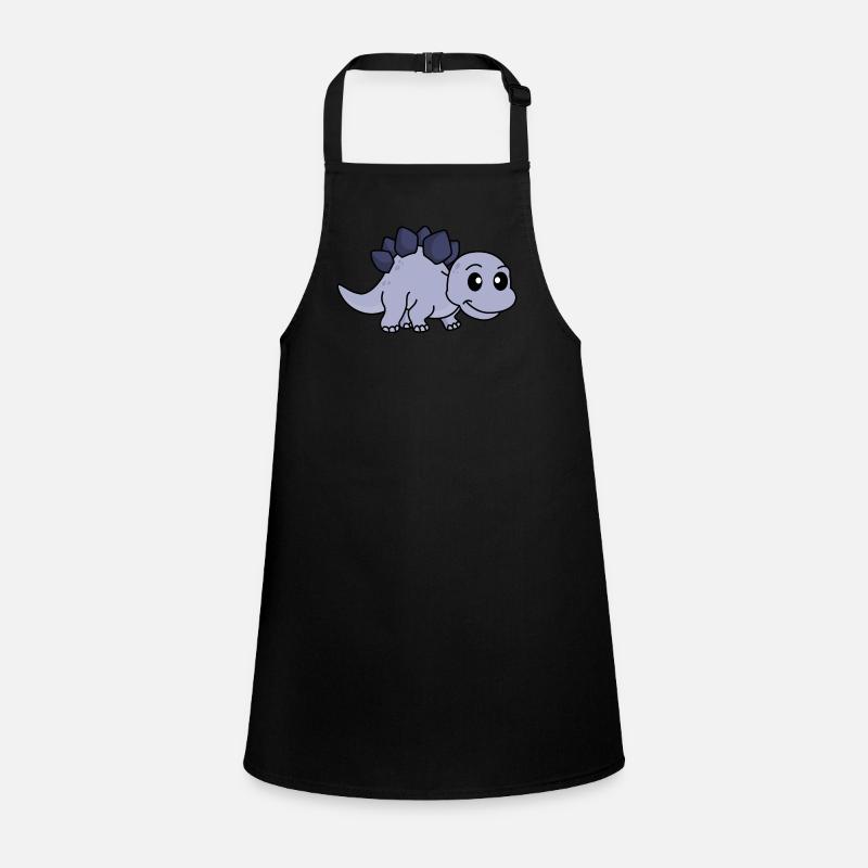 Dinosaur stegosaurus Comic Children's Apron