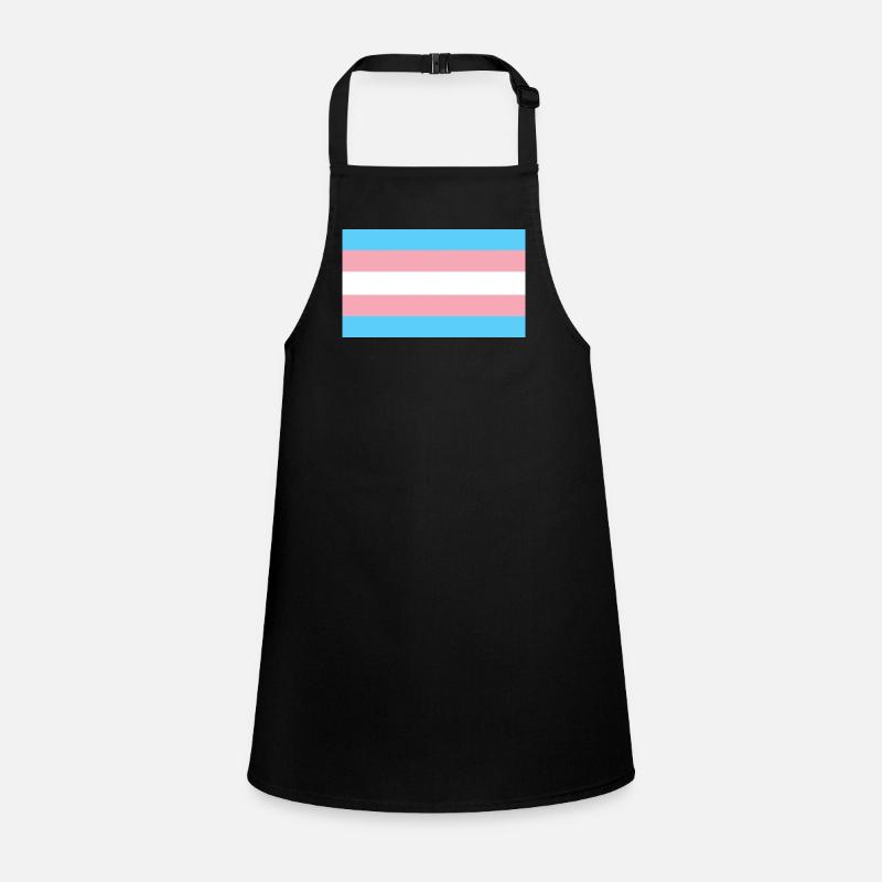 Transgender-Pride-Flagge Schürze für Kinder