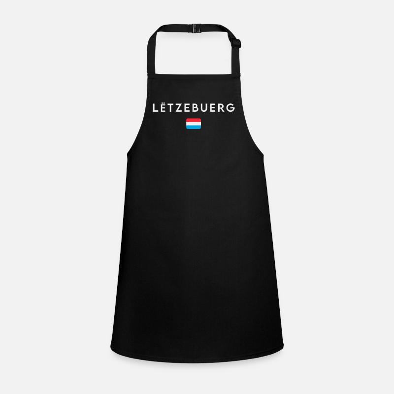 Drapeau du Luxembourg, fierté luxembourgeoise Tablier Enfant