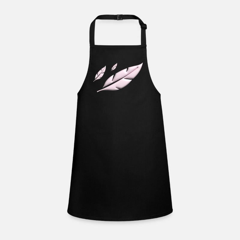 PINK FEATHERS FALLING Children's Apron