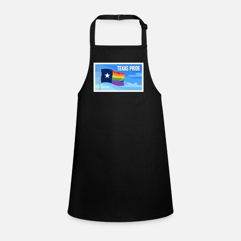 Texas Flag Pride design for proud LGBT+ Texans Children's Apron