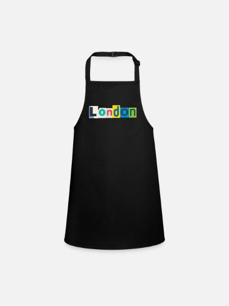 London - Tablier Enfant - noir
