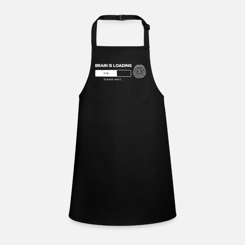 Brain is charging Children's Apron