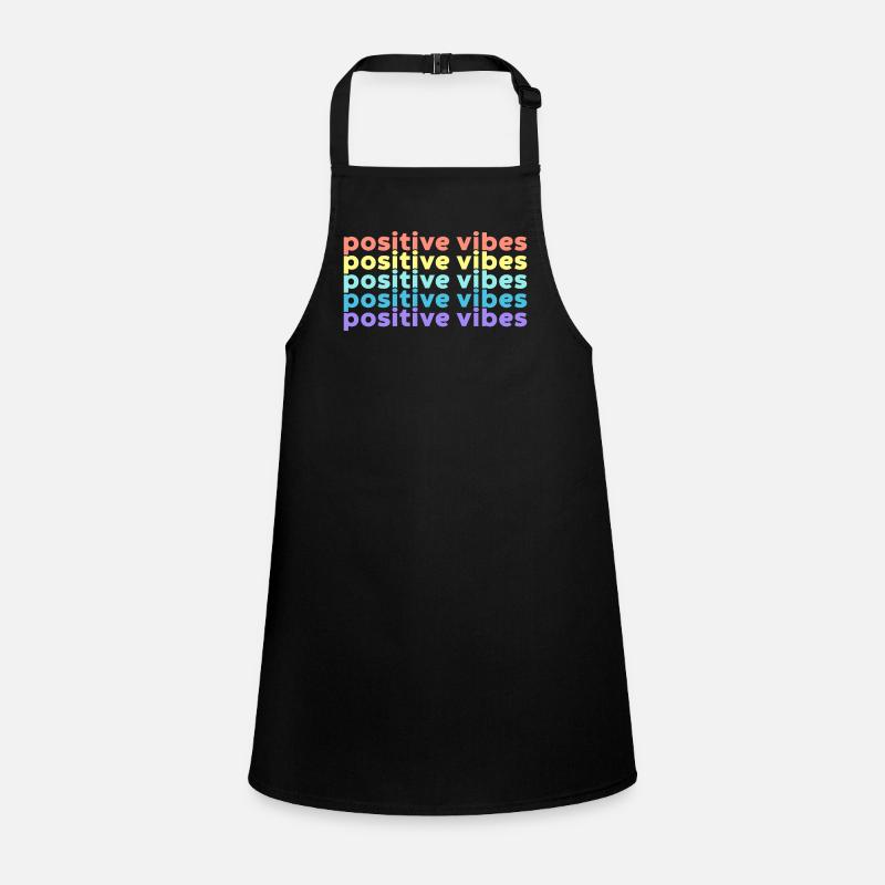 Vibrations positives (Arc-en-ciel) Tablier Enfant