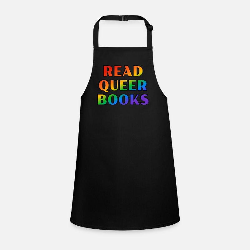 Read queer books Children's Apron