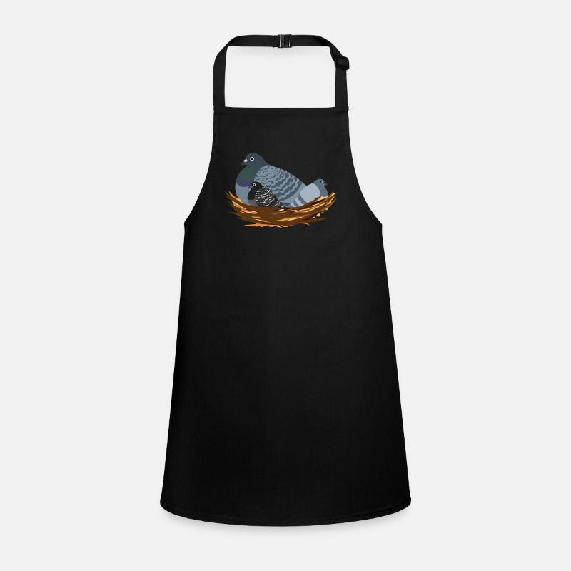 Maman Pigeon Ami Tablier Enfant