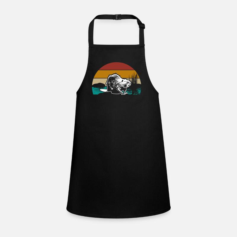 Beaver animal Children's Apron