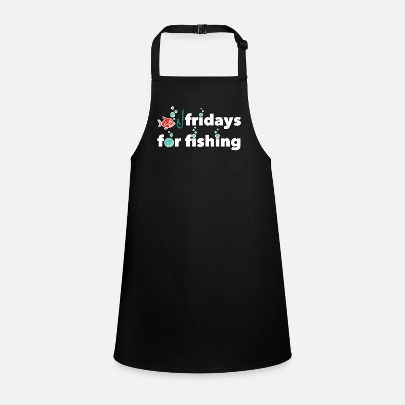 Pêche Canne à pêche Cadeau de pêcheur Tablier Enfant