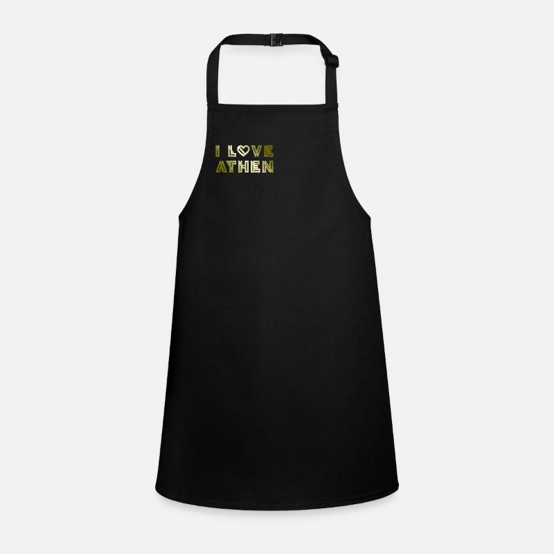 J’aime Athènes Tablier Enfant