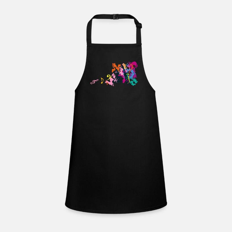Saxophone Music Note Key G Fancy Children's Apron
