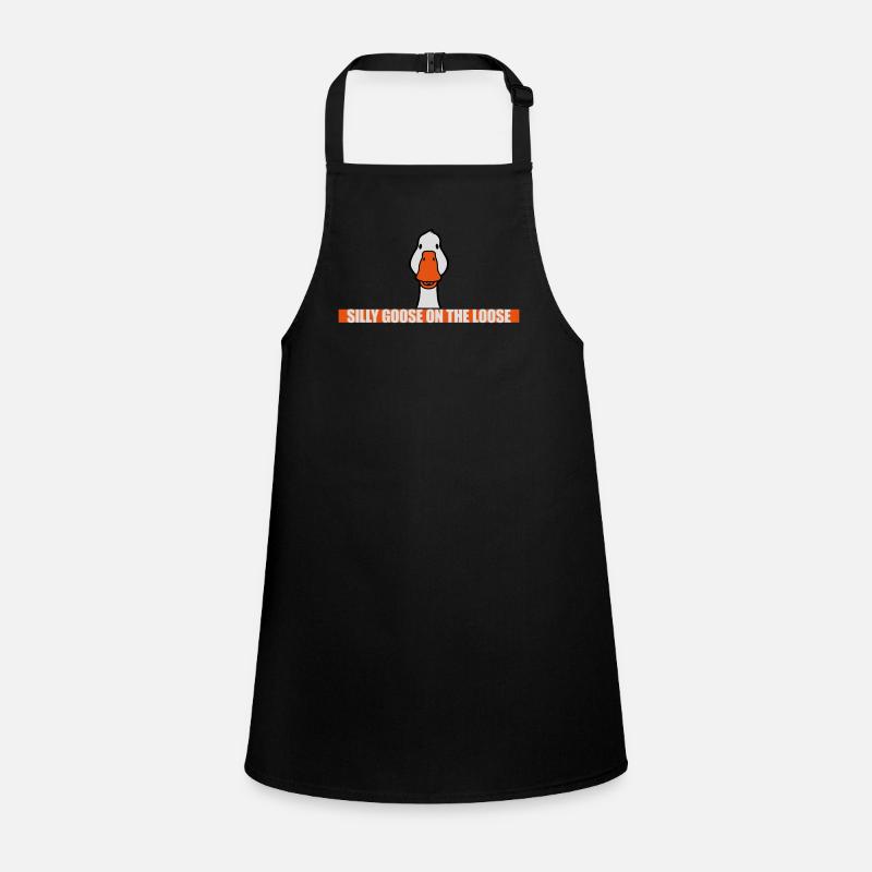 goose on the loose Children's Apron