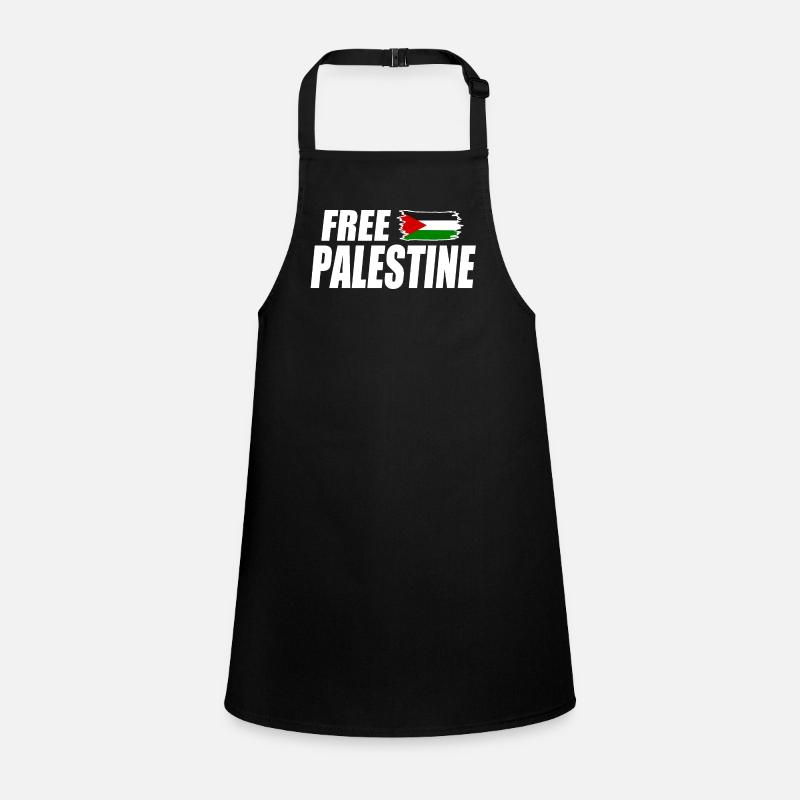 Free palestine Schürze für Kinder