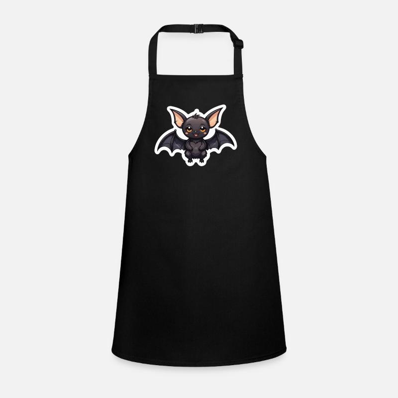 Bat Cute Illustration Children's Apron