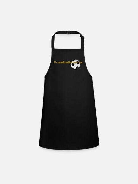 Soccer Mom - Children's Apron - black