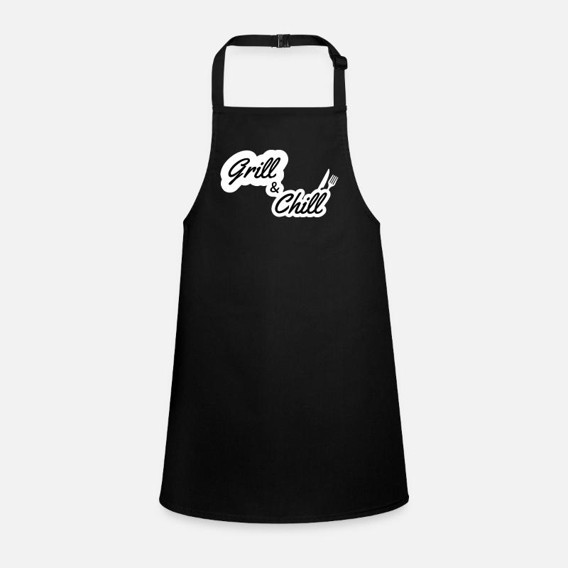 grill and chill | Grilling | Summer | Fun Children's Apron