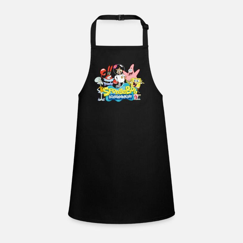 SpongeBob SquarePants Logo Patrick Thaddäus Krabs Children's Apron