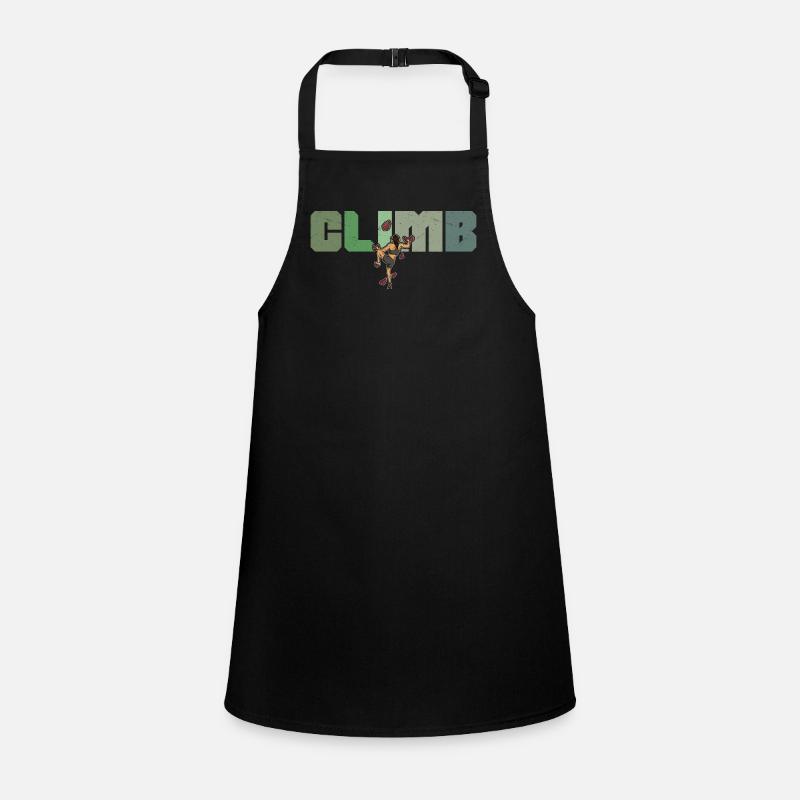 Bouldering Climbing Sports Gym Wall Children's Apron
