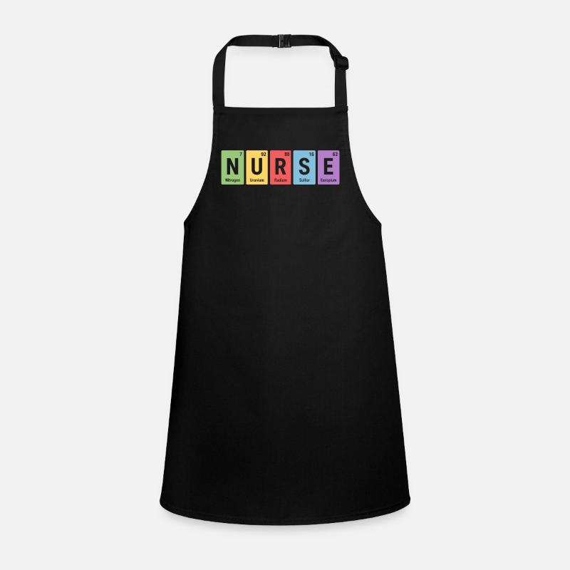 Nurse Block Design Element Colors Children's Apron