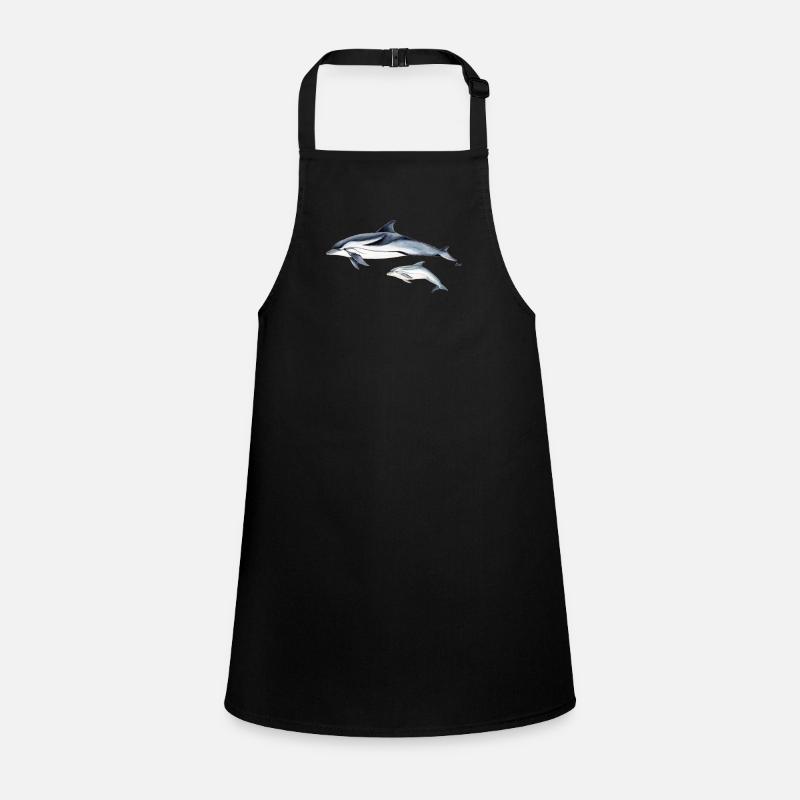 Liste Dolphin - dauphin rayé - dauphin Tablier Enfant