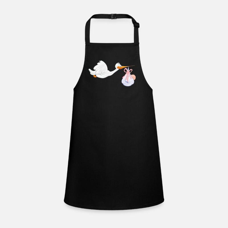 Cigogne avec bébé Tablier Enfant