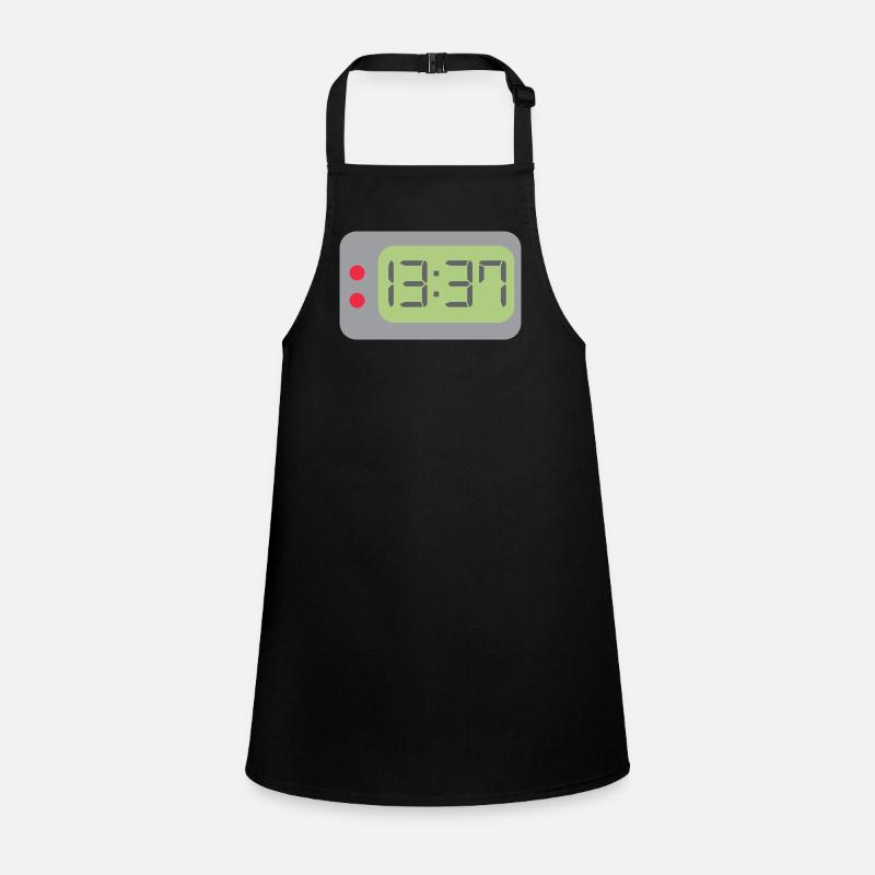 Clock 1337 Children's Apron
