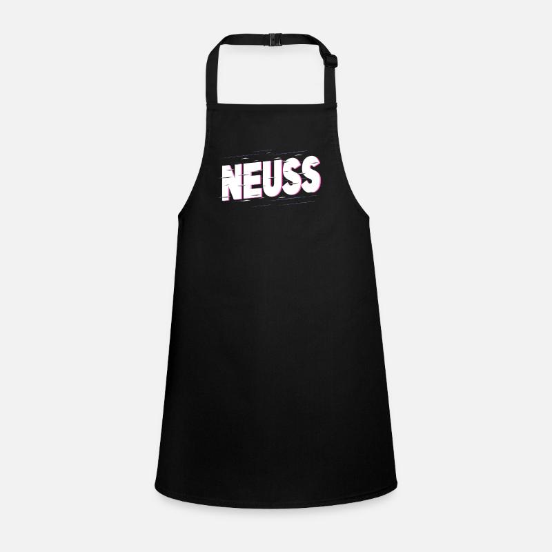 Neuss Germany City Font Home Love Children's Apron